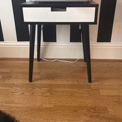 Small Black & White Table
