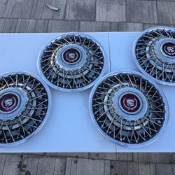1980s Cadillac Hubcaps