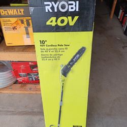 POLE SAW RYOBI 40V 