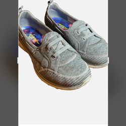Woman’s Soft Boat Shoe Look Size 10 By Skechers Preowned 