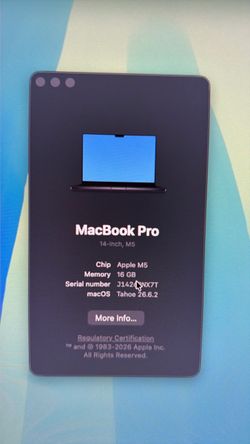 Apple MacBook Pro 14-inch M5 16GB