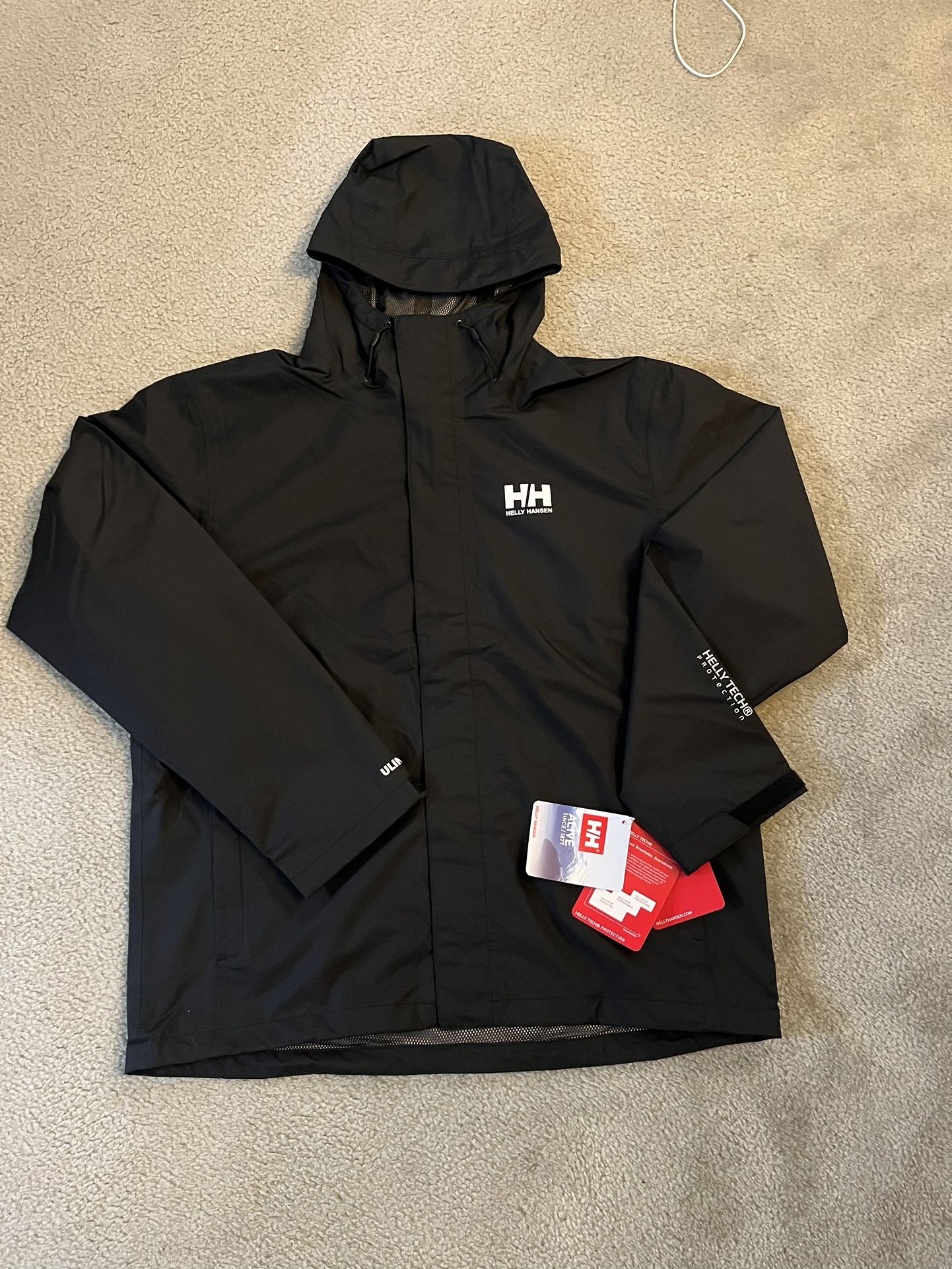 Brand New Rain Jacket XL Helly Hansen