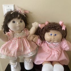 Vintage “My Child” & “Cabbage Patch” Dolls (2)
