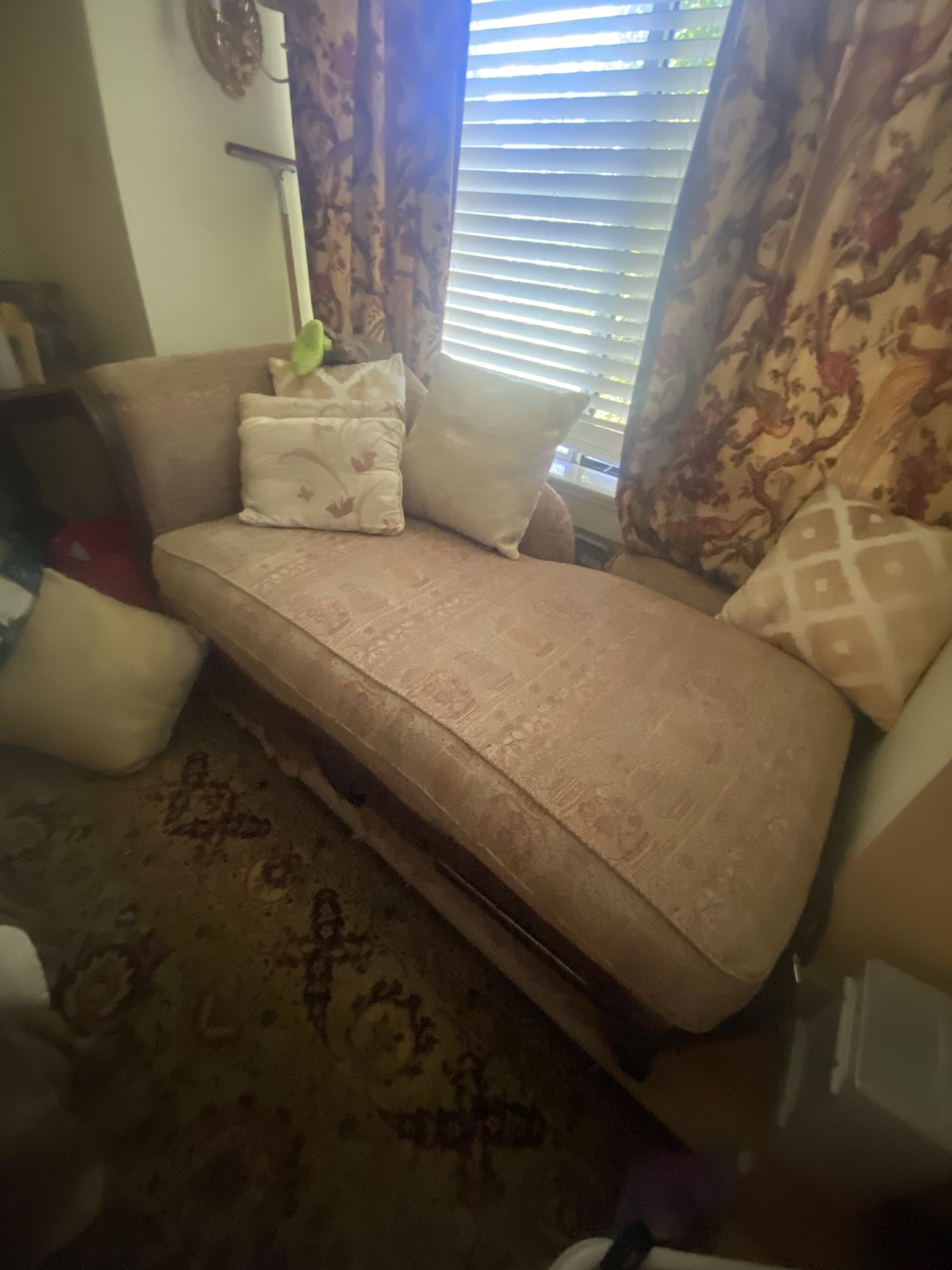 Ottoman Gorgeous Couch Almost Never Used - Over $750 New