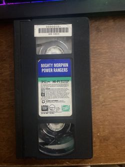 Mighty Morphin Power Rangers VHS