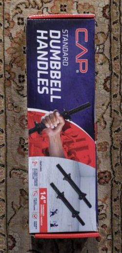 Cap dumbbell handles