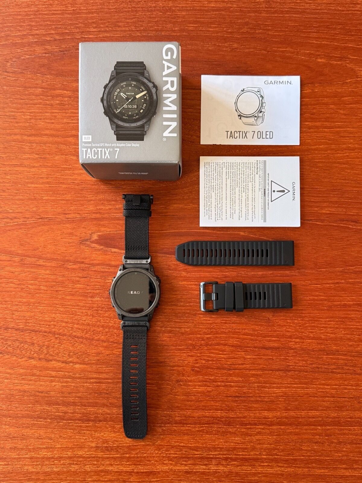 Garmin Tactix 7 AMOLED Edition Smartwatch - Black