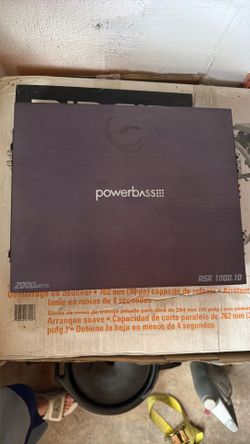 Old school Power Bass Amp 2k Watts
