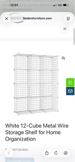 Cubby storage closet