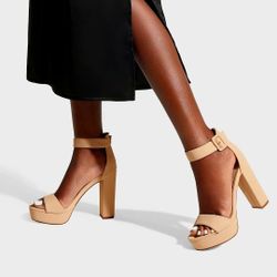 DREAM PAIRS Platform Pump Sandals