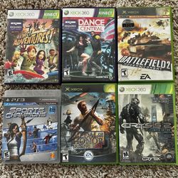 Xbox 360 and PS3 Games