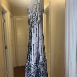 Beautiful Elegant Gown  Beaded Front