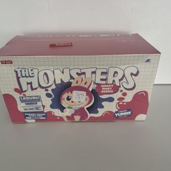 Pop Mart The Monsters Labubu Squishy Charm Blind Box Case
