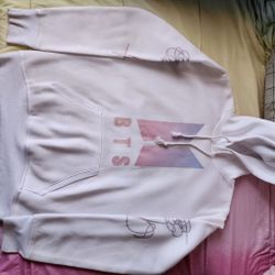 White BTS Love Yourself: Her Themed Sweatshirt 