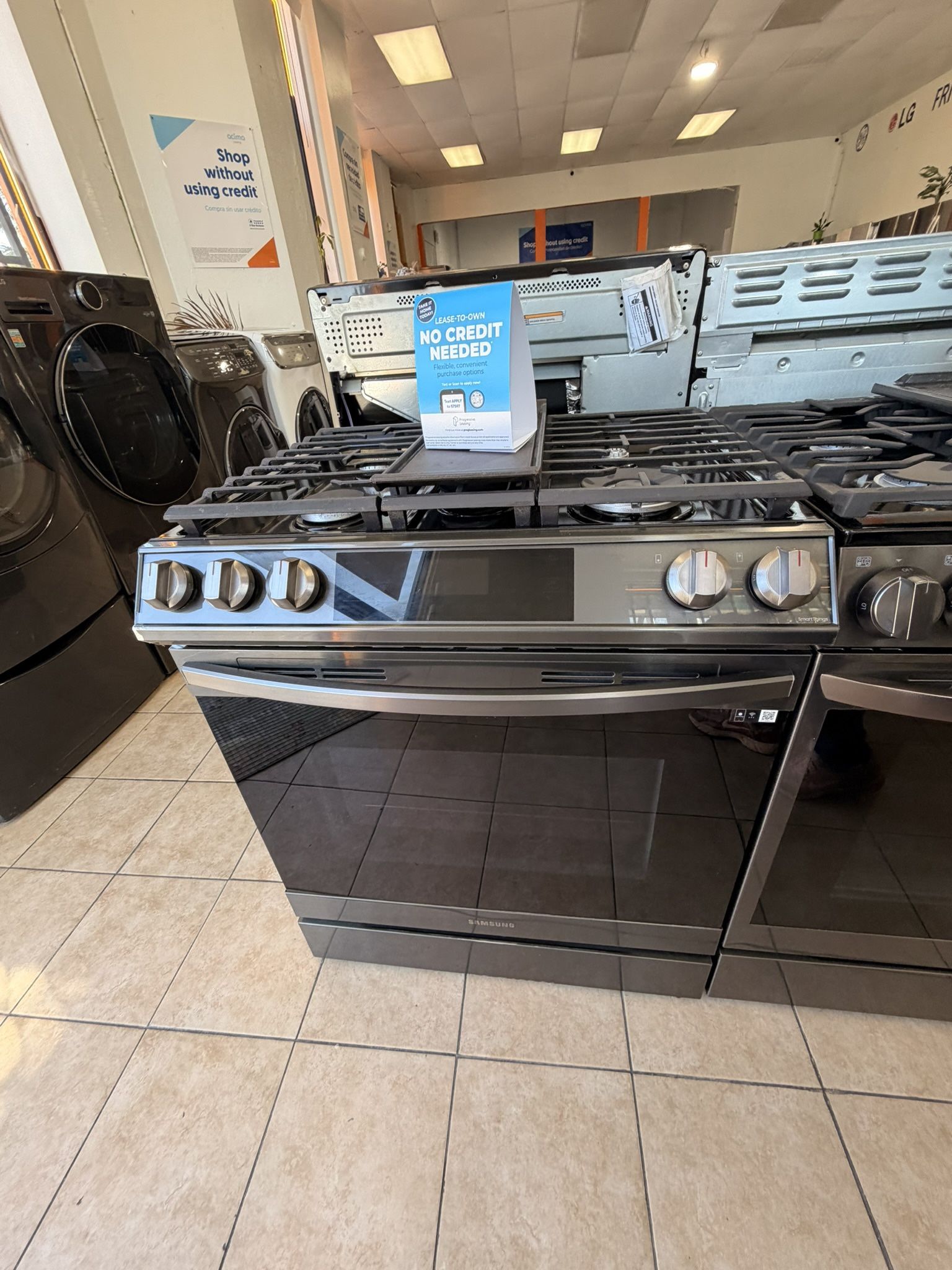 Samsung Slide In Oven Financing Available
