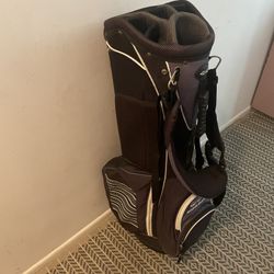 Snake Eyes Golf Stand Bag 8-Way Divider Top