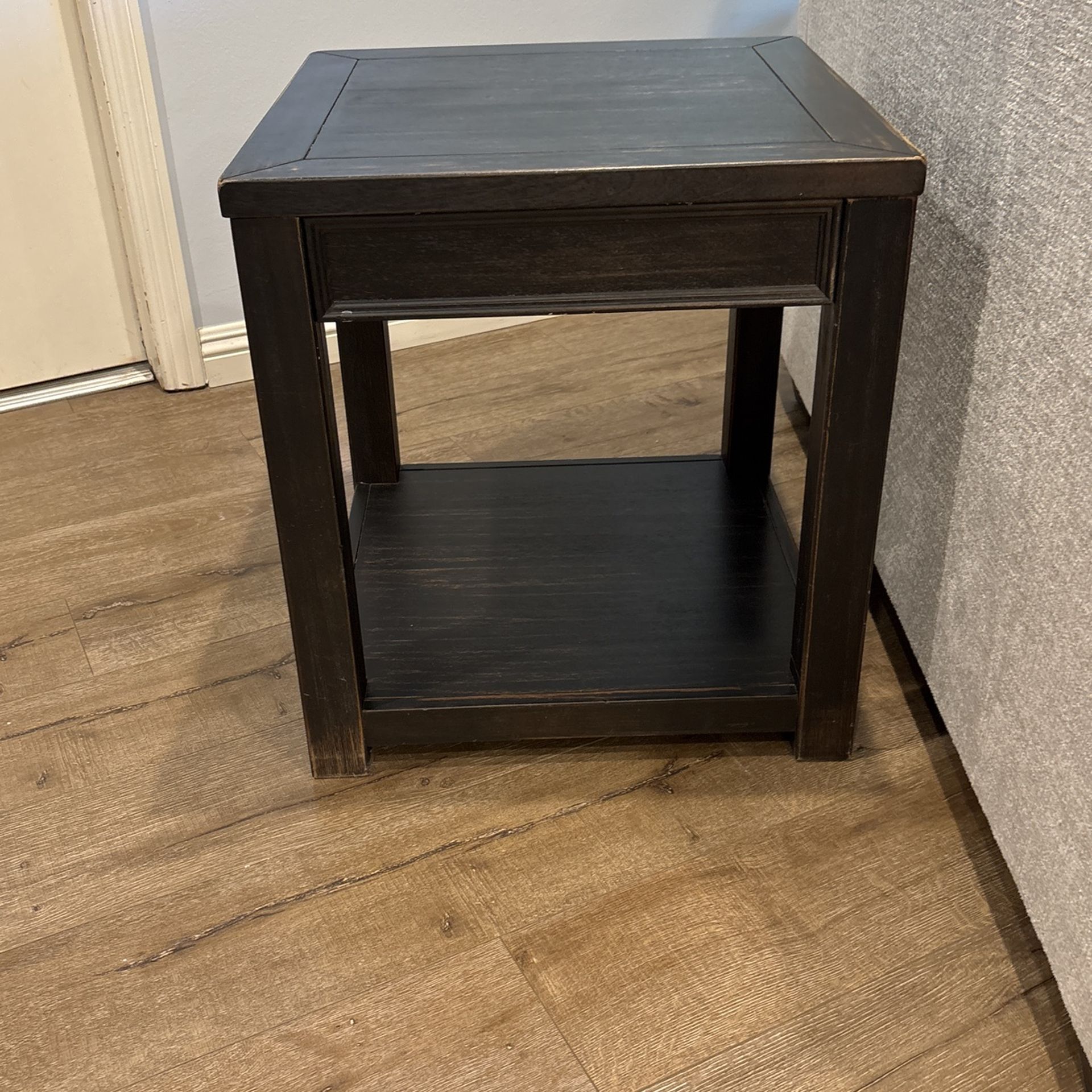 Chocolate End Table