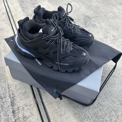Black Balenciaga LED Tracks