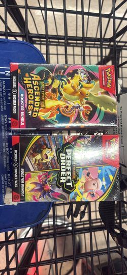 Pokémon Ascended Hero’s and Perfect Order Booster Boxes
