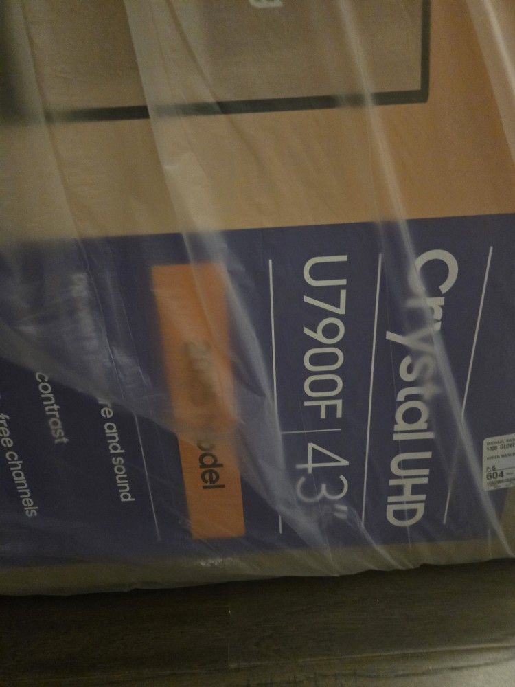 Brand NEW SAMSUNG 43" SMART 4K TV