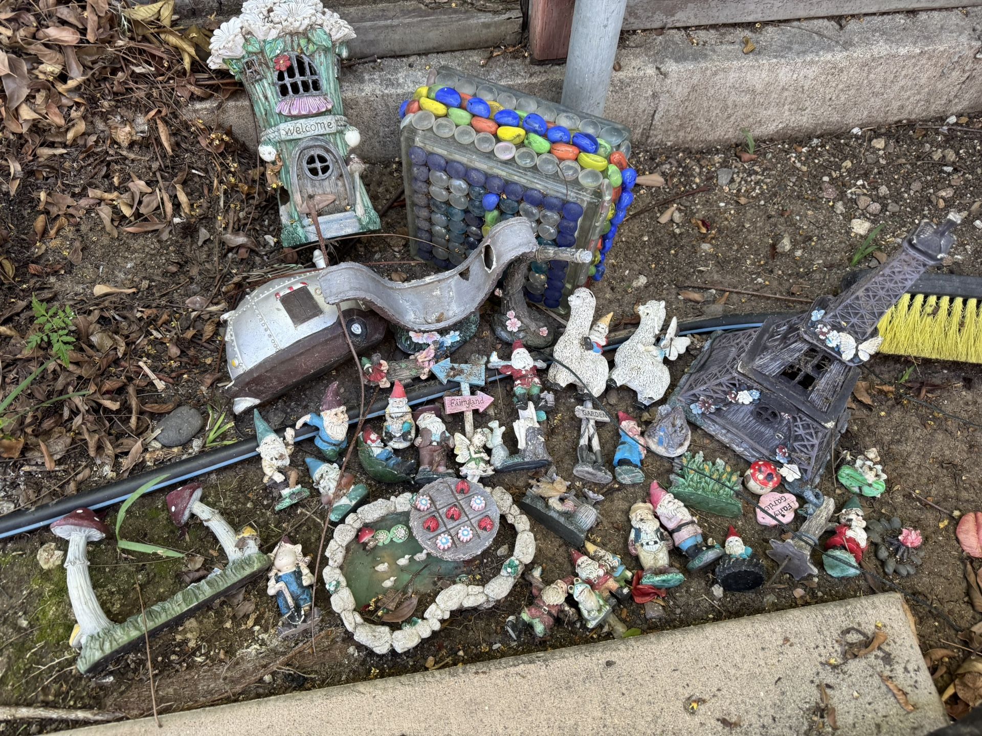 FREE Fairy Garden Items-As is
