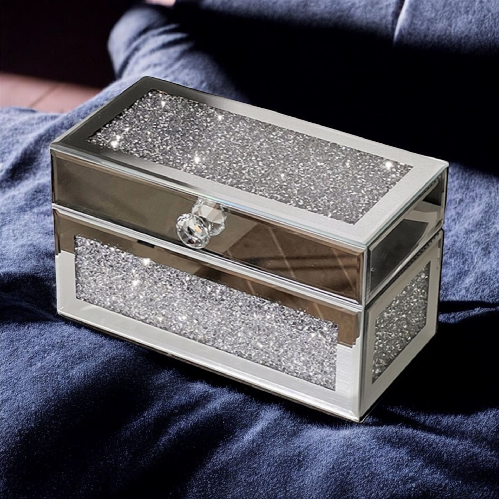 Rhinestone Jewelry Box Brand New In Box!