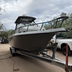 2000 Pro Line walk around Boat