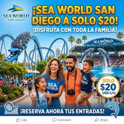 SeaWorld San Diego one day tickets, Enjoy max!