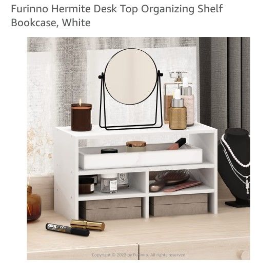 Desk Top Organizing Shelf Bookcase
