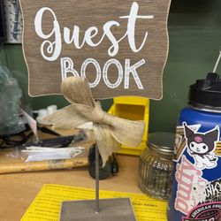 Wedding Guess Book Sign