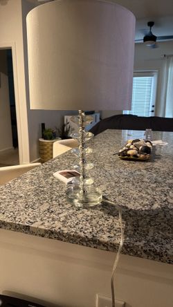 White Crystal Lamp