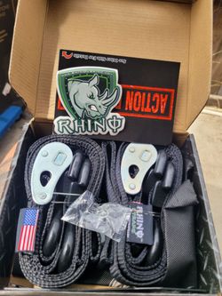 Rhino USA Ultimate Cambuckle Tie Down Set (2-Pack)