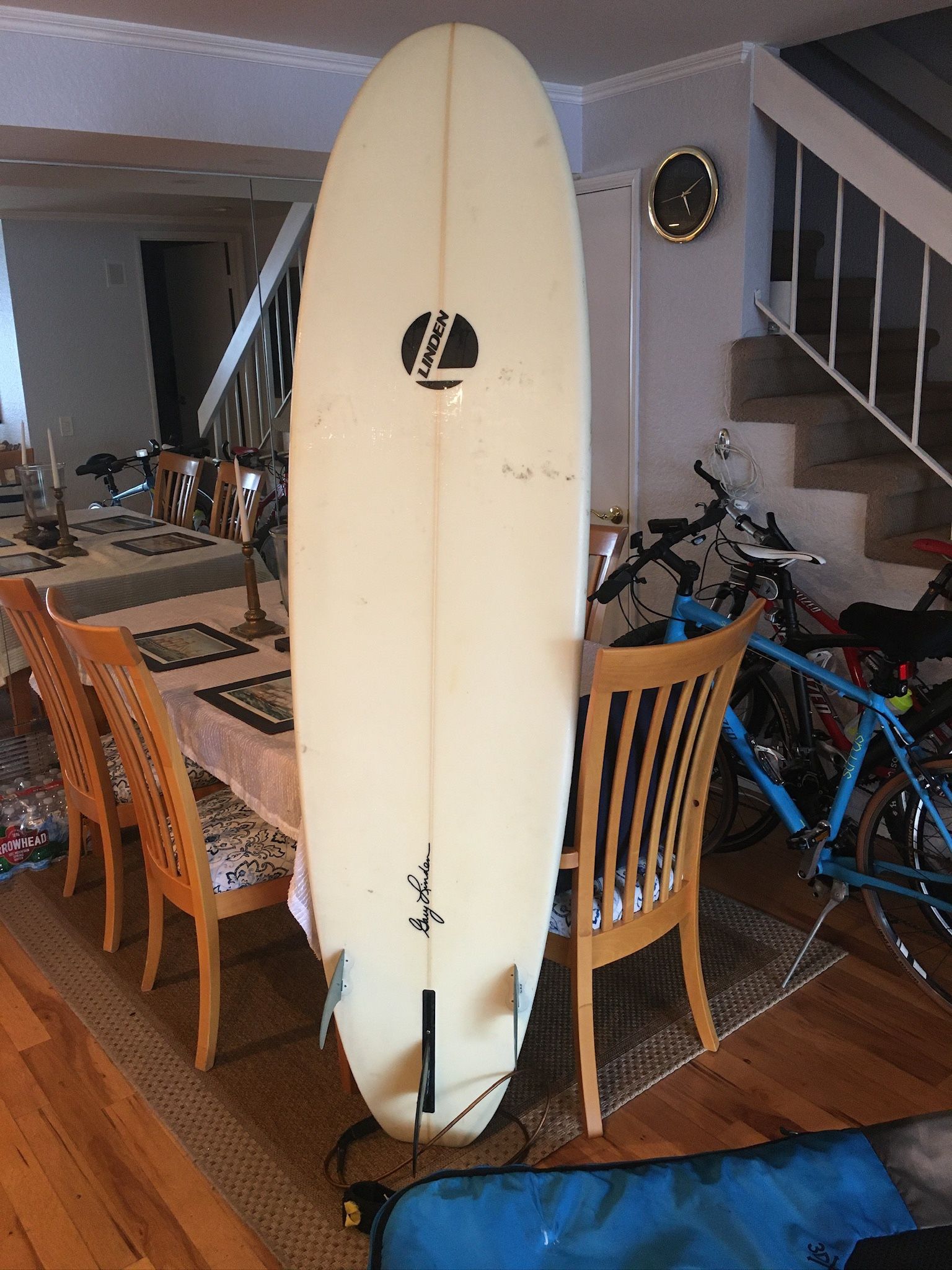 Gary Linden Surfboard 7’6”