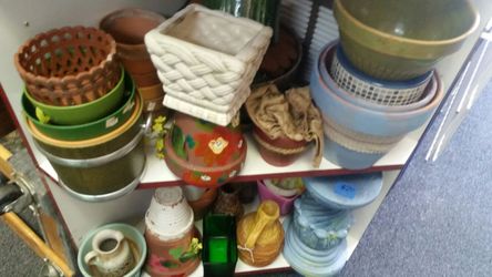 Planters $2.. ^$10....each...