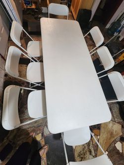 Mesas Y Sillas