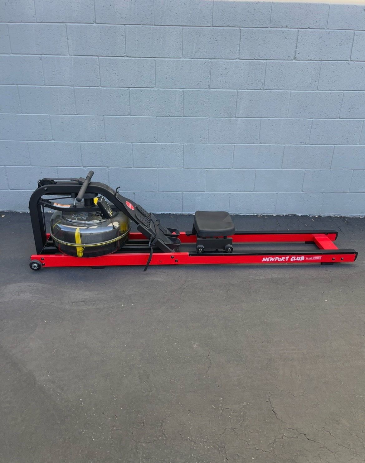 First Degree Newport Club Fluid Rower Rowing Machine…. Home Gym Fitness….