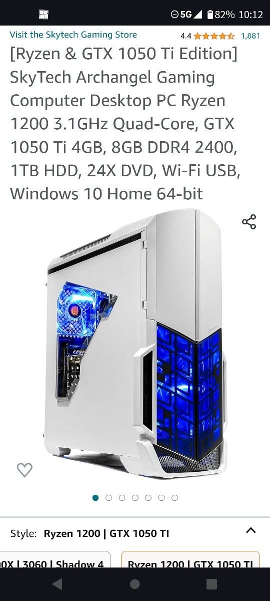 Skytech PC Gaming Tower