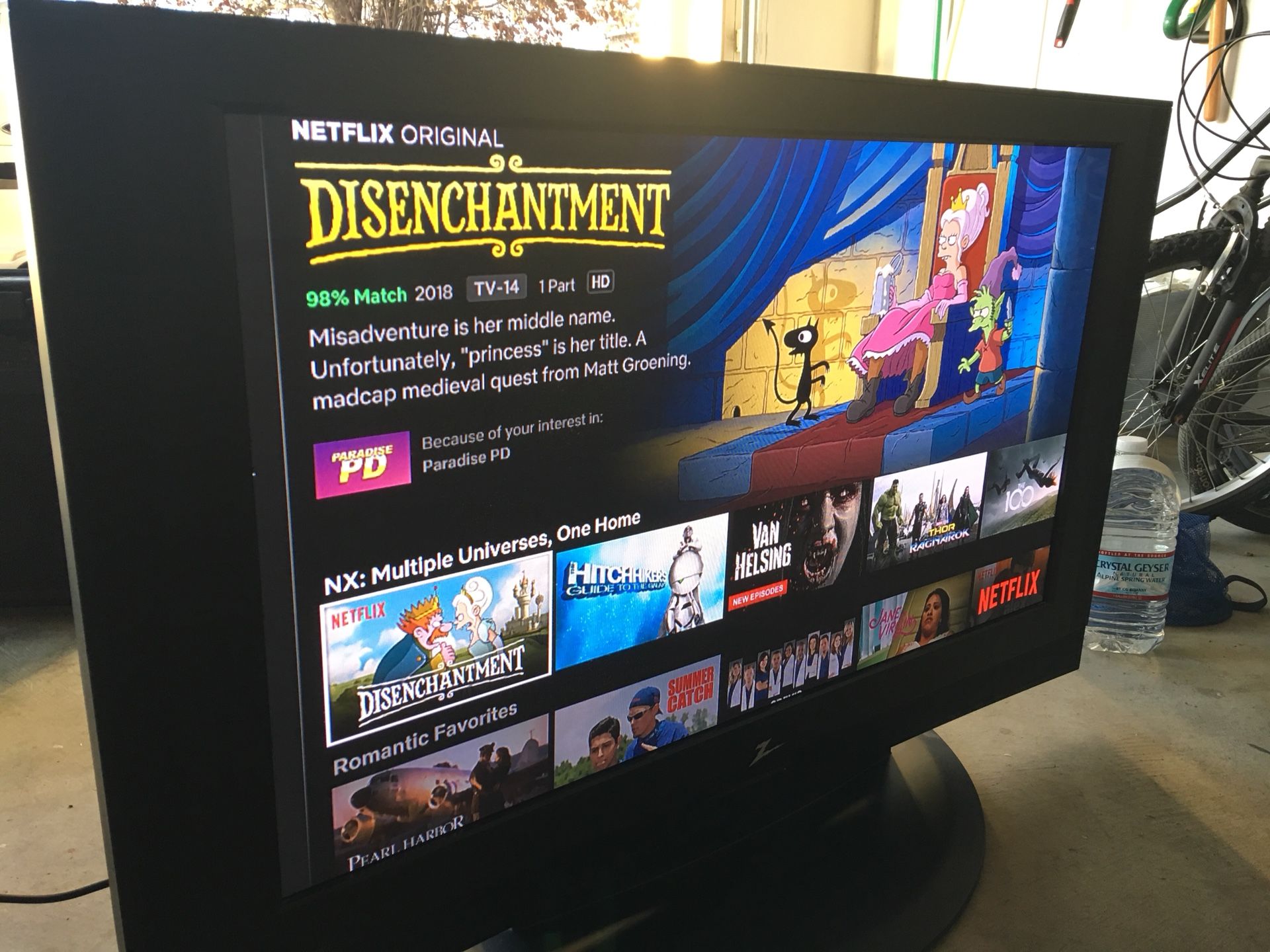 42” ZENITH PLASMA TV / 42PC3DB-UE