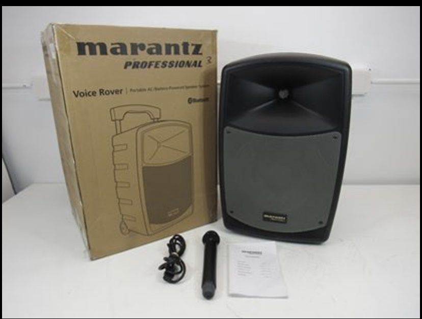 Marantz Professional Voice Rover Ac/battery Powered Pa System With Bluetooth