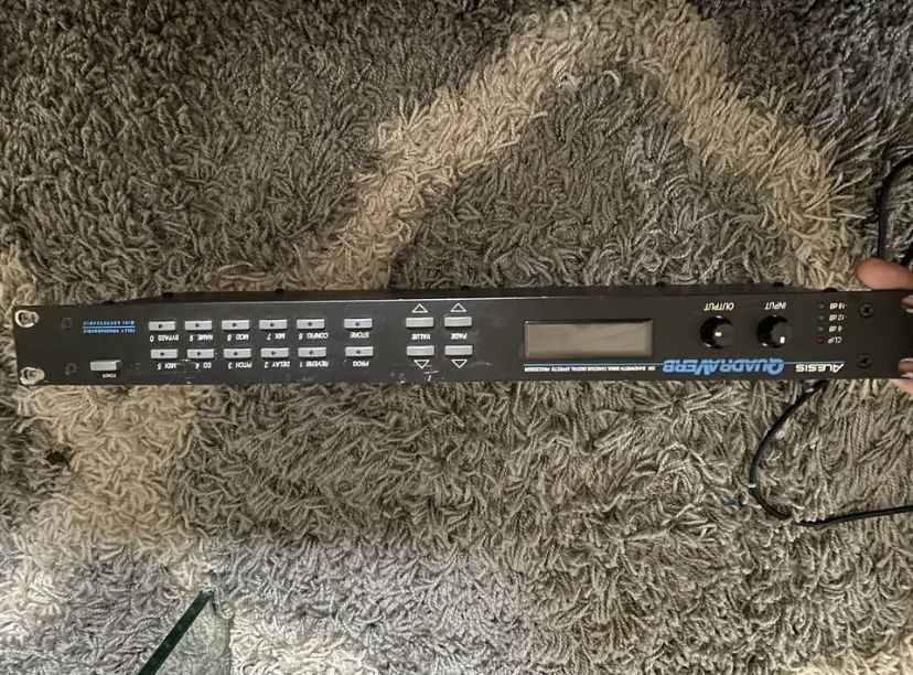 Alesis Quadraverb Digital Reverb Effect With Power Cord