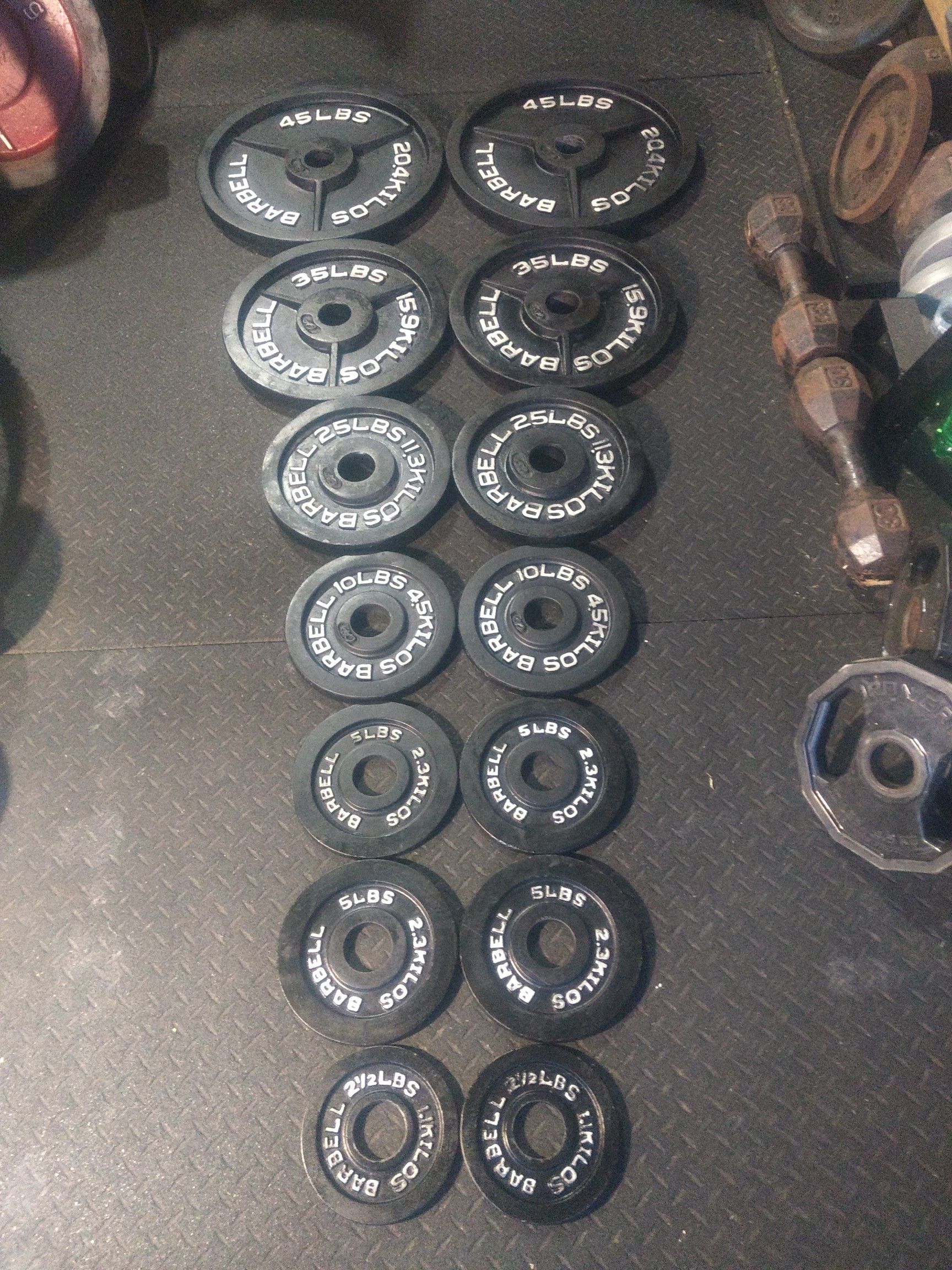 255 lb Olympic Plate Set #2