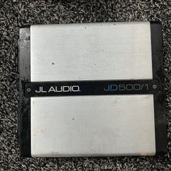 JL Audio JD500/1 Monoblock Class D Subwoofer Amplifier, 500 W