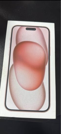 iPhone 15 plus in pink