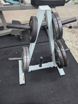 Weight plates 2x25, 2x10, 2x5, 2x2.5
