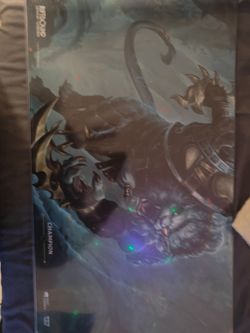 Riftbound rengar champion playmat