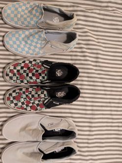 Vans slip ons size 8.5
