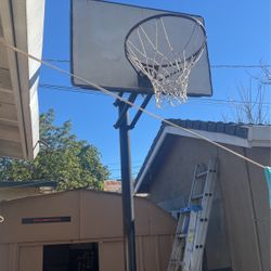 Basketball Rim, Bench , Treadmill 