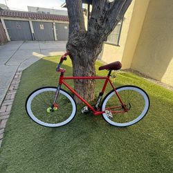 Fixie Bike Golden Cycle