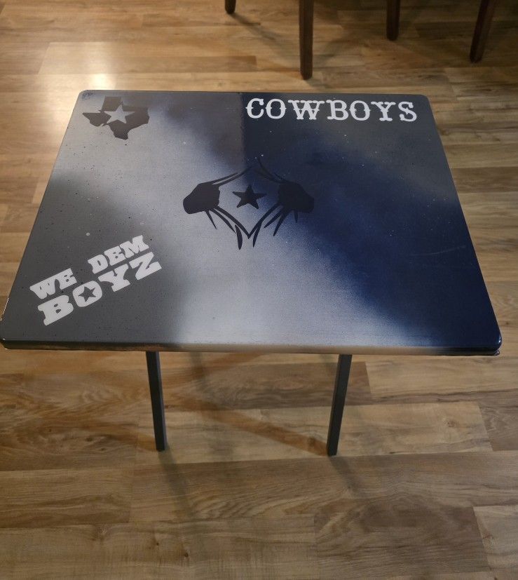 Cowboys Folding Table