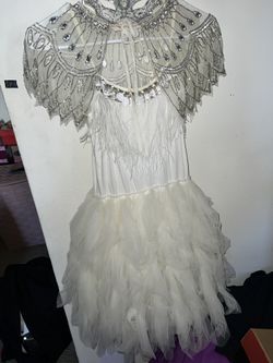 Beautiful Tutudumonde Dress With Cape 12y